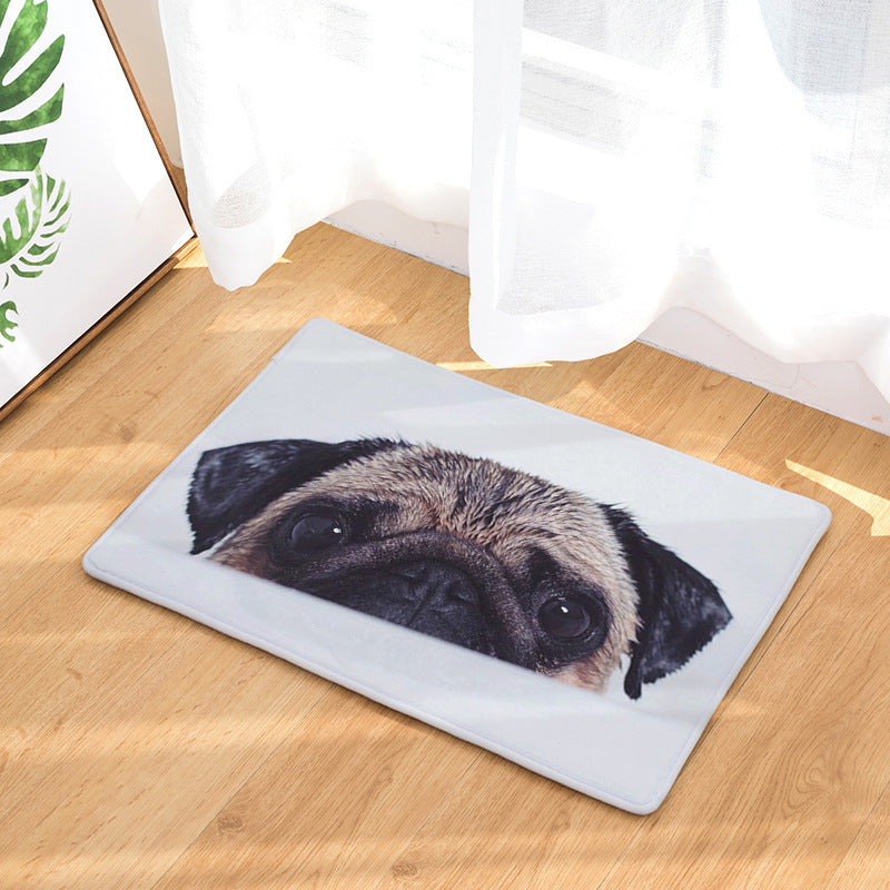 Dog digital printing floor mat