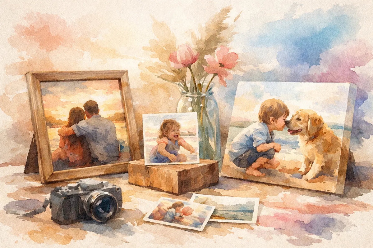 Personalized Photo Decor That Holds a Memory