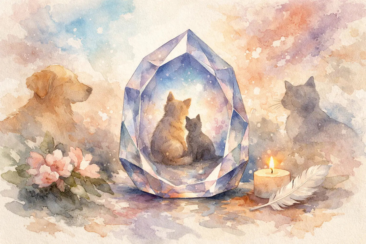 Choosing a Pet Memorial Crystal Gift