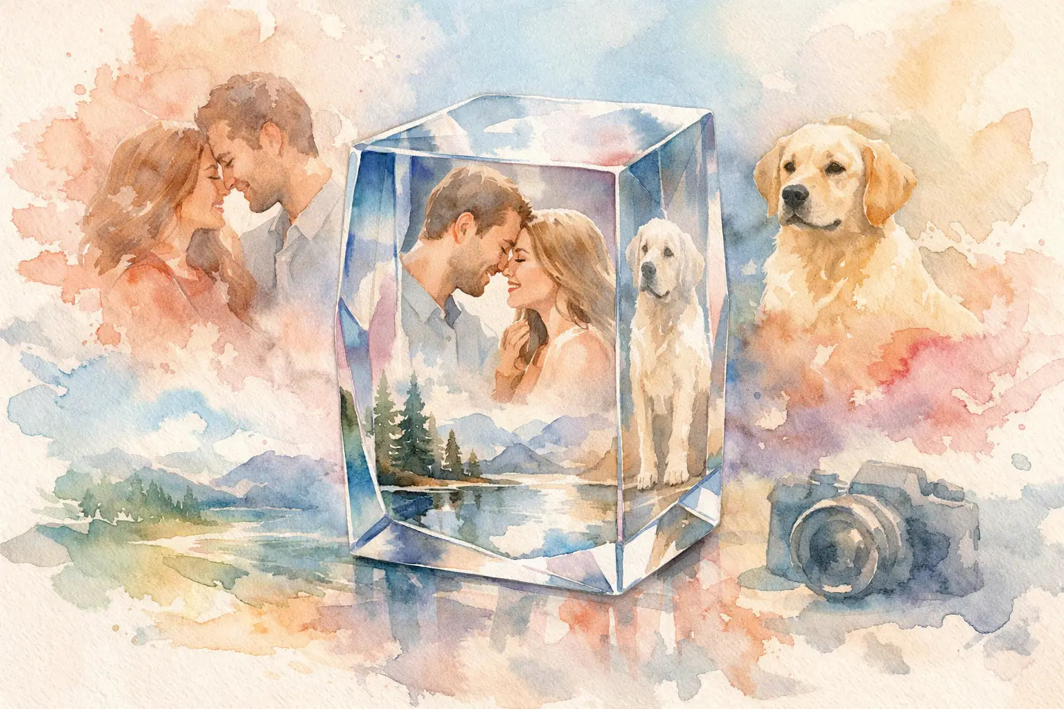 What Photo Works Best for a 3D Crystal?