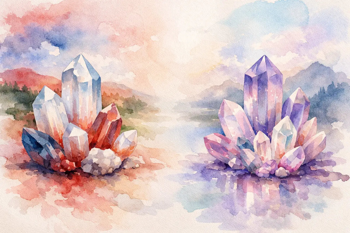 American-Made Versus Imported Crystals Compared