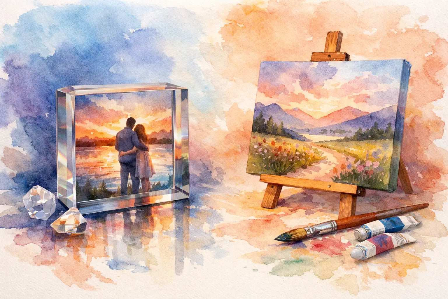 Photo Crystal vs Canvas Print: Which Wins?