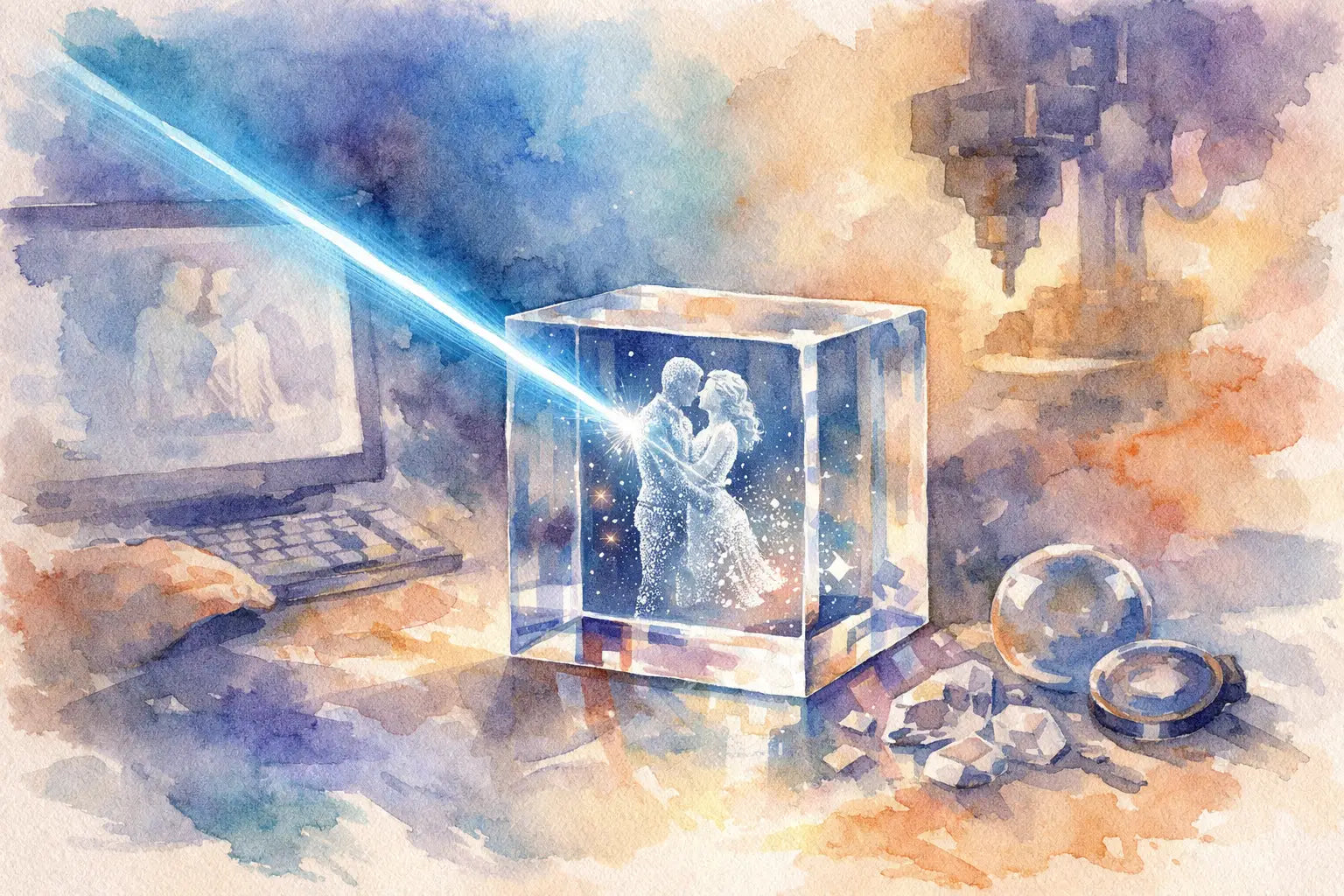 What Happens in the Laser Etched Crystal Process?