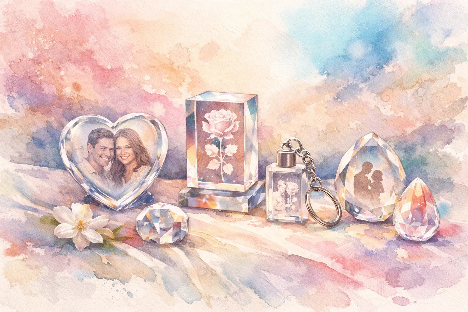 Same Day Personalized Crystal Gift Ideas