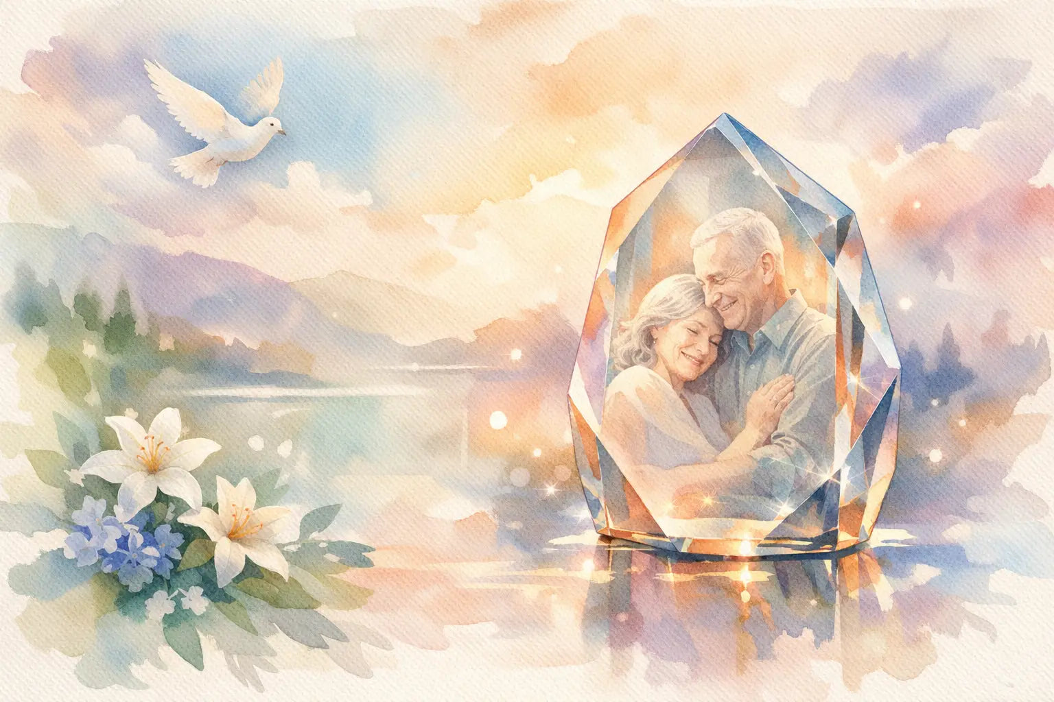 Memorial Crystal With Picture: A Lasting Tribute