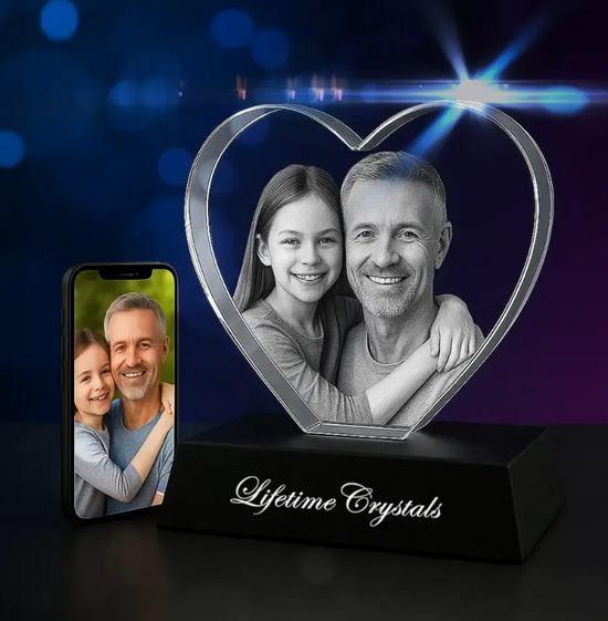 Turn a Precious Photo | 3D Crystal Memory