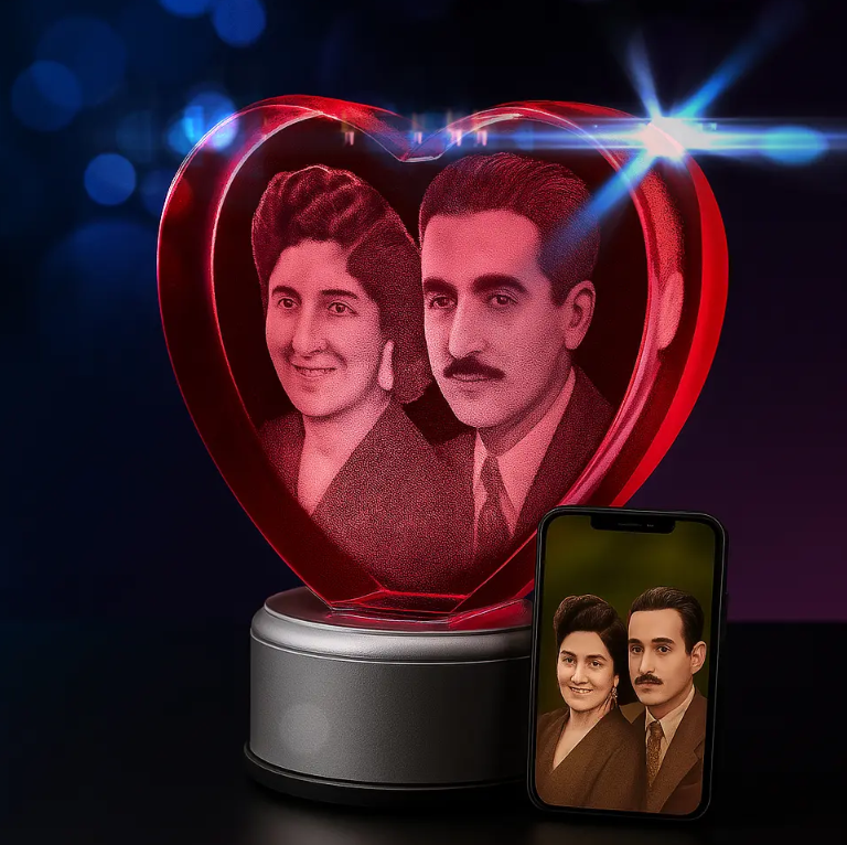 The Perfect 2024 New Year Gift Idea – 3D Crystal Photos