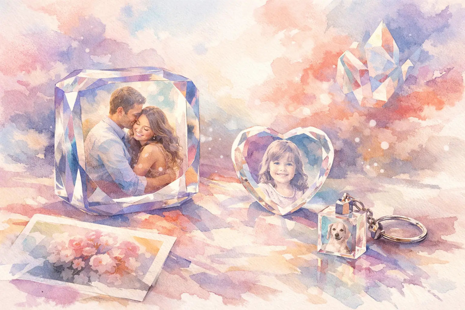 How to Turn Photos Into Crystal Gifts
