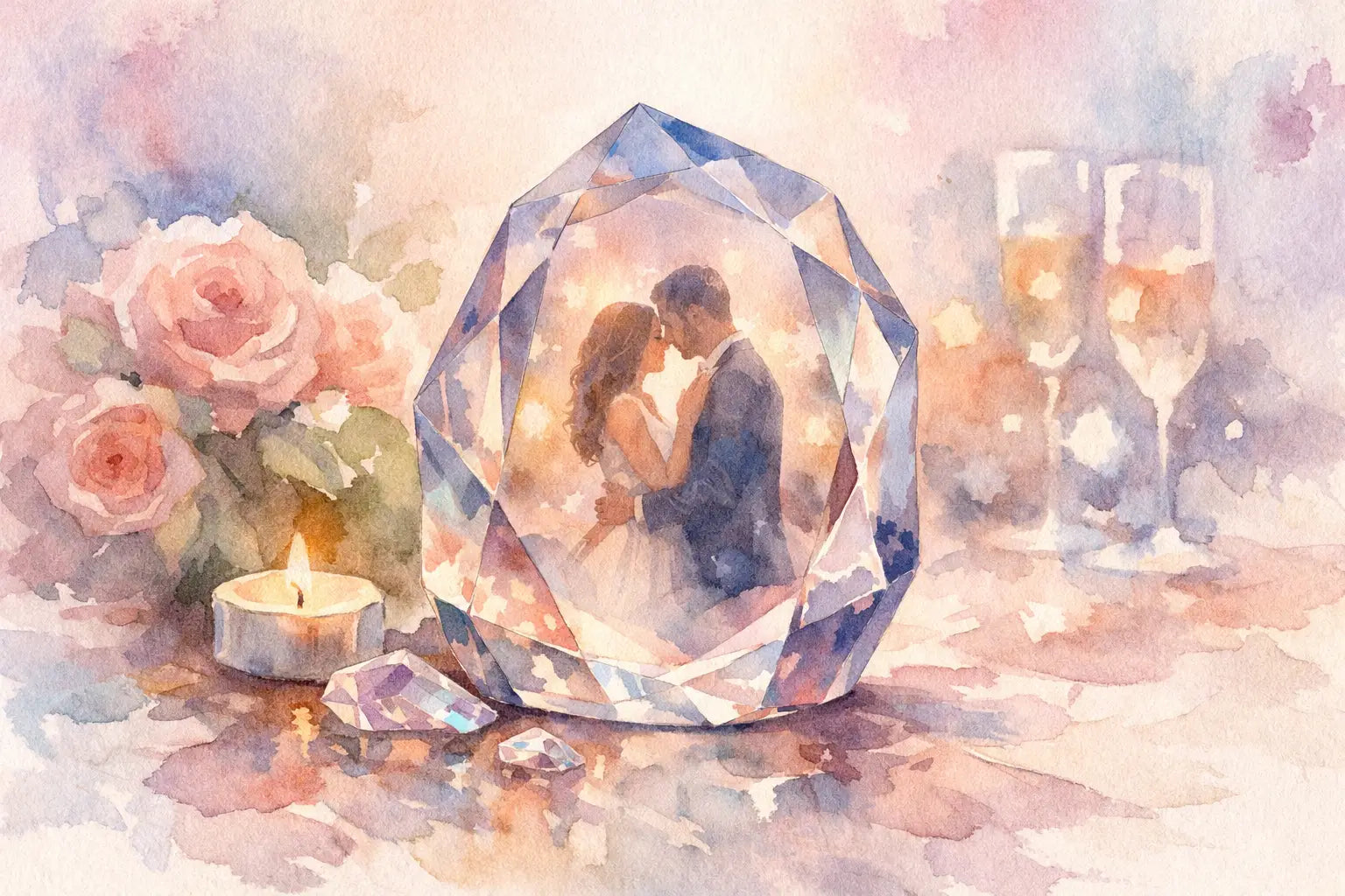 Anniversary Crystal Gift From Photo Ideas