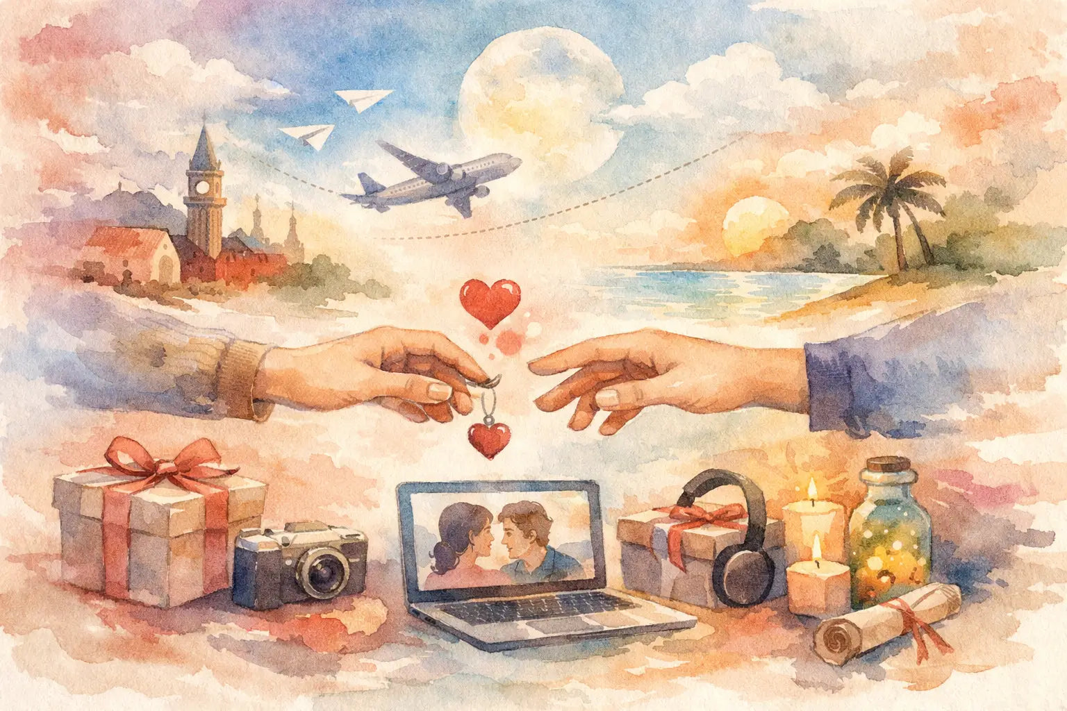 15 Gifts for Long Distance Couples That Feel Close