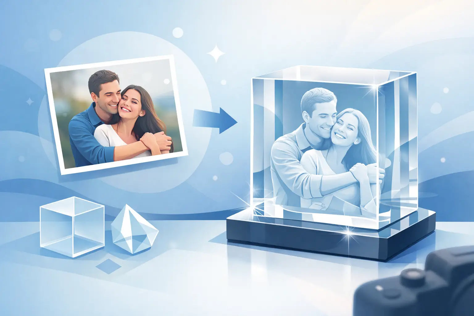 Turn a Favorite Photo Into a 3D Crystal