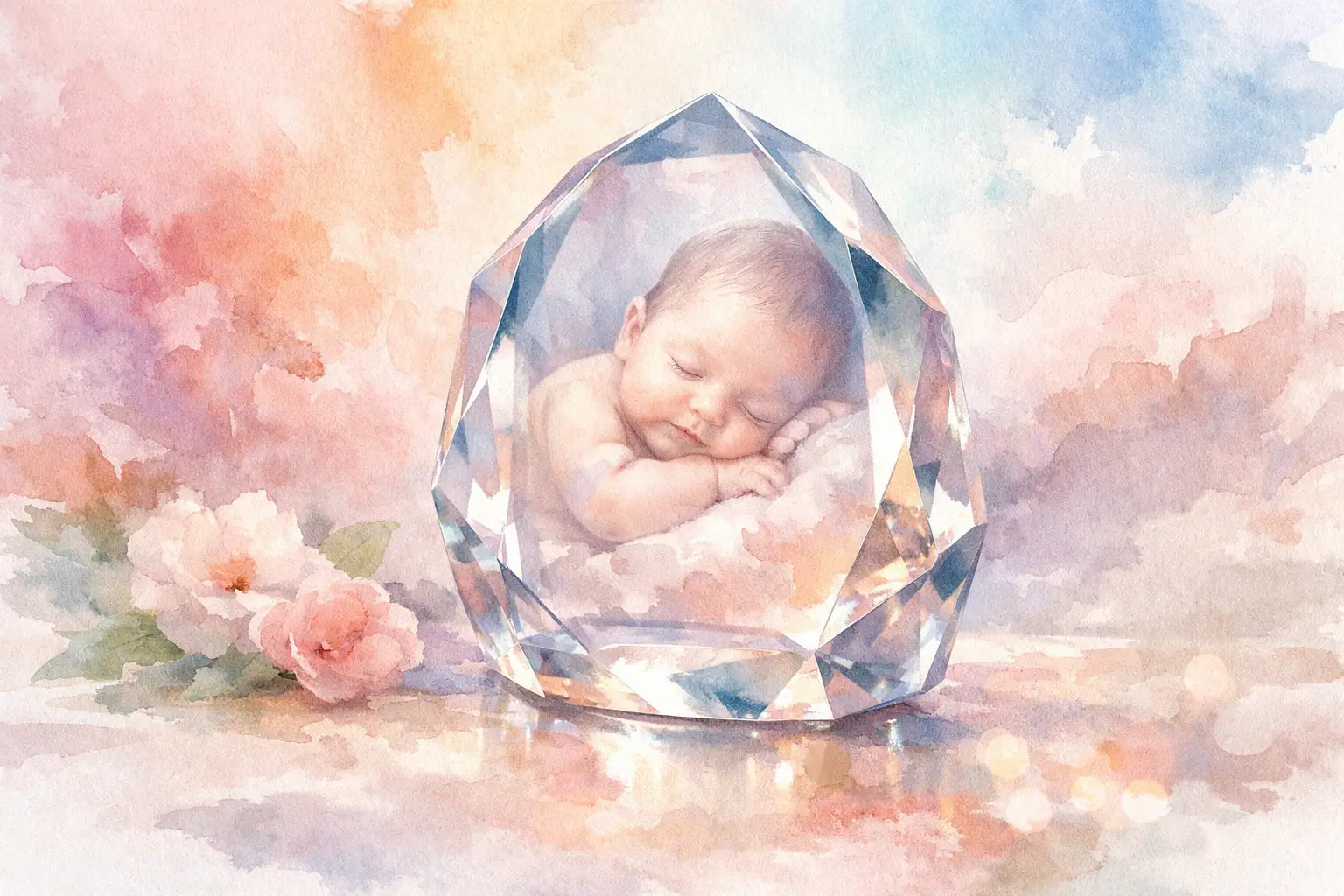 Baby Photo in Crystal: A Gift That Lasts