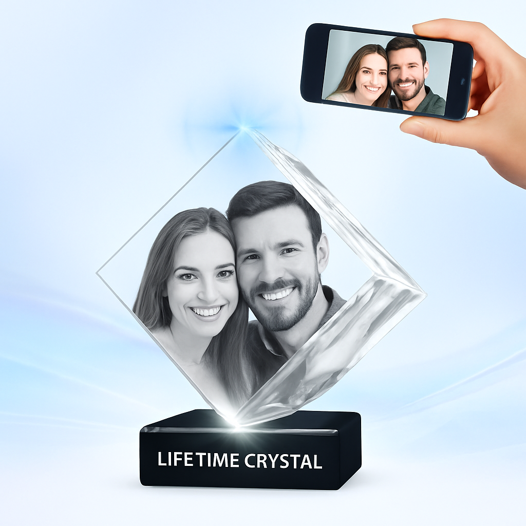 Capture Your Memories Forever with 3D Glass Photos