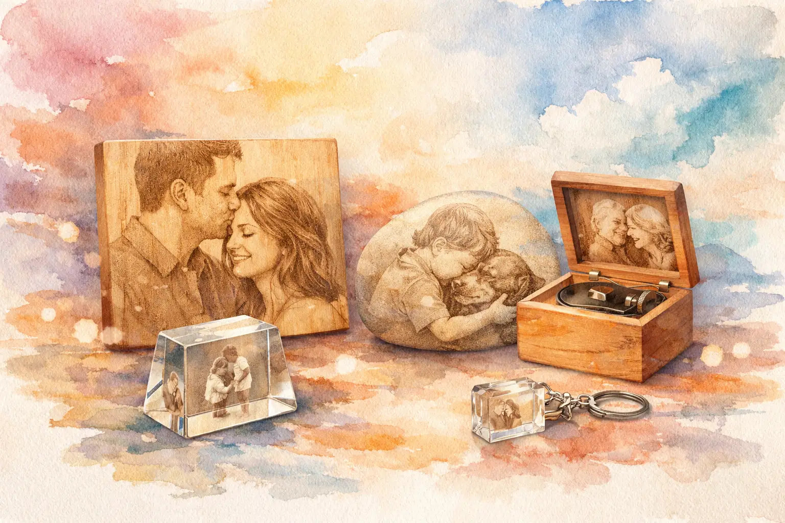 Laser Etched Photo Gift Guide for Meaningful Moments