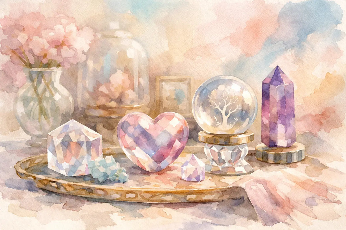 How to Display Crystal Keepsakes Beautifully