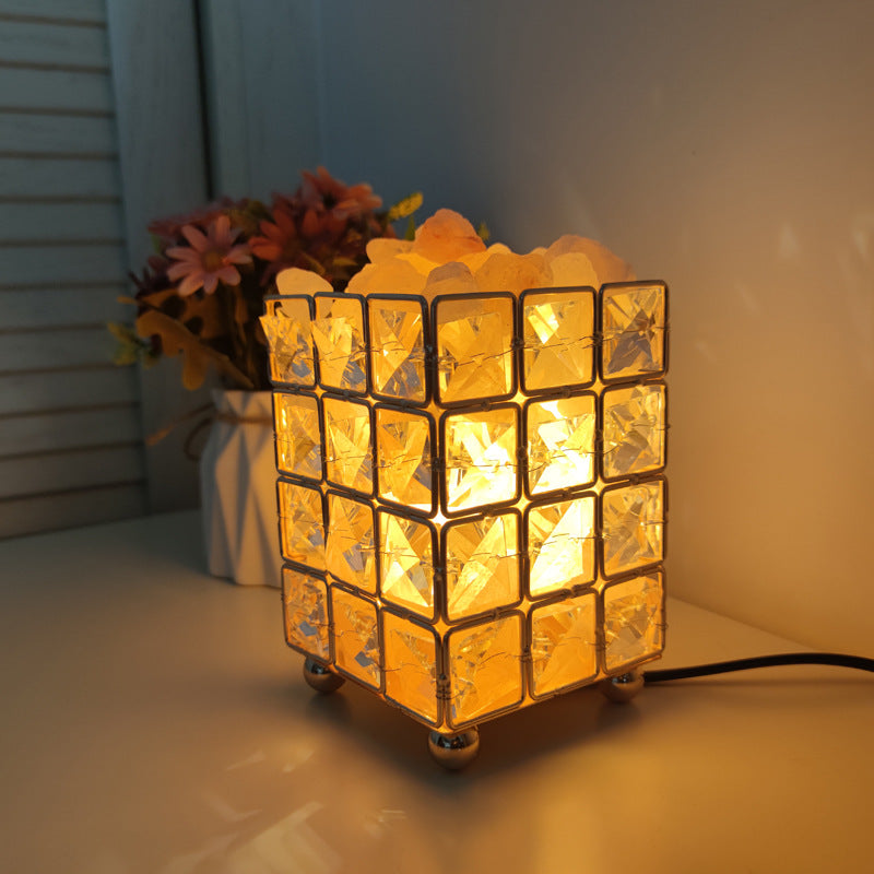 Mini Creative European Table Lamp Modern Led Crystal Night Lights
