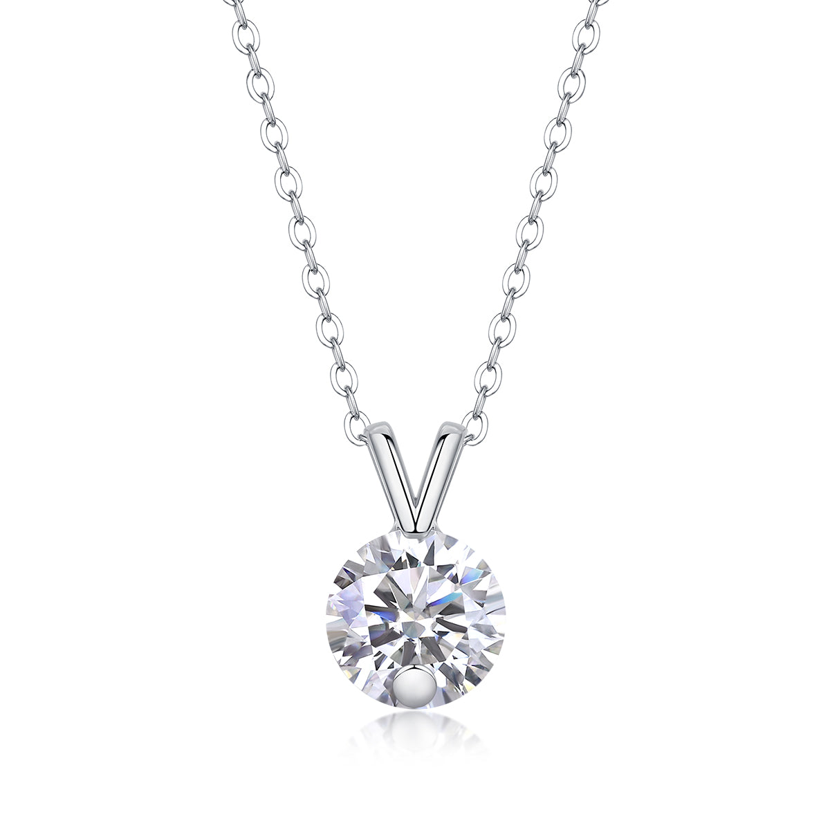 Fashionable & Luxurious Diamond necklace S925 Sterling Silver