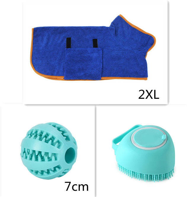 Silicone Dog Bath Massage Gloves Brush Pet Cat Comb Brush For Dogs and cats