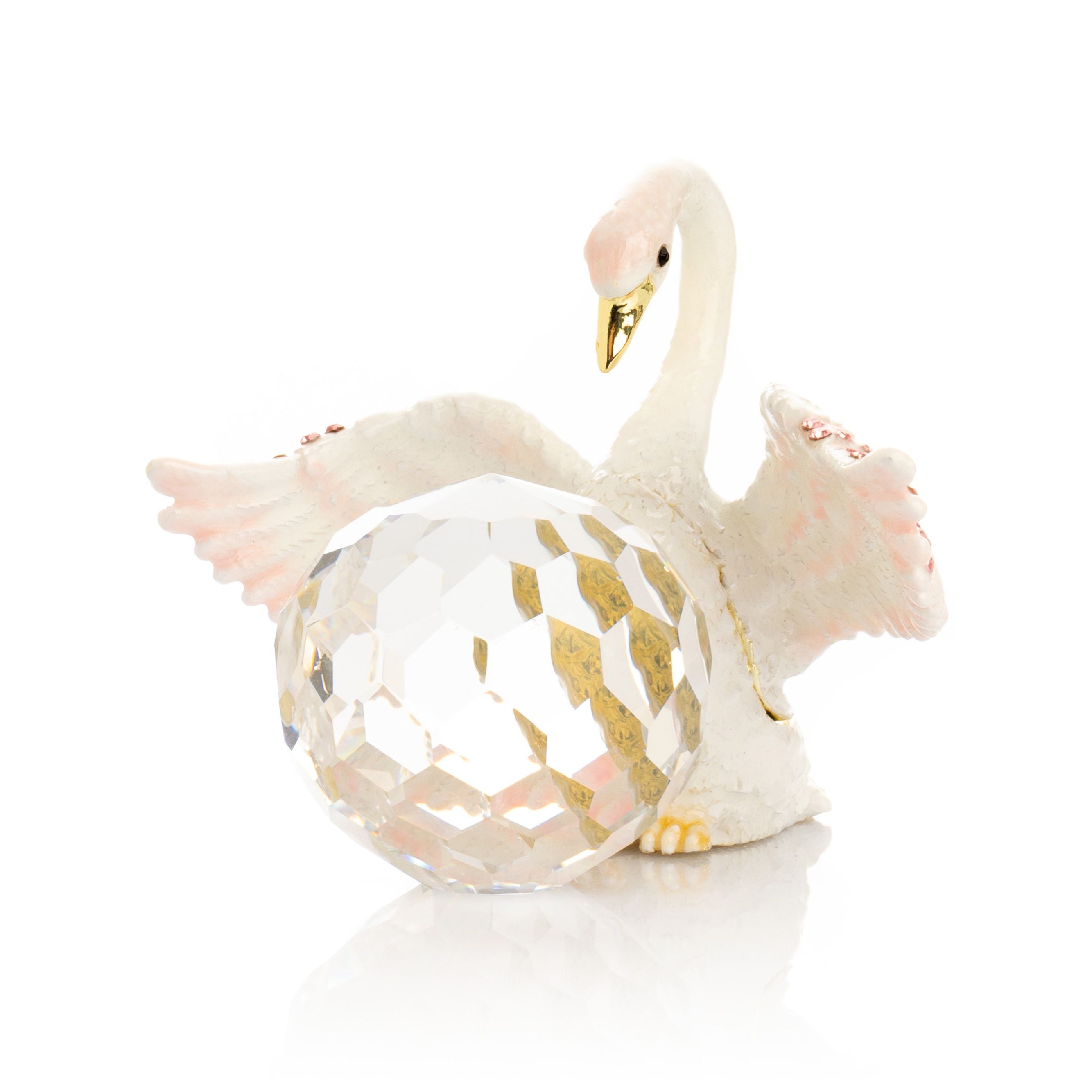 White Swan Holding Crystal