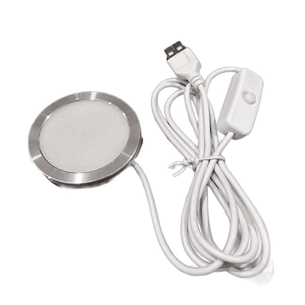 Flat LED Light Base – White Light (USB Powered)