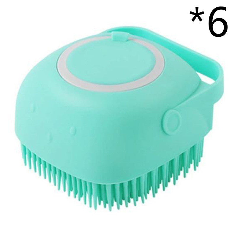 Silicone Dog Bath Massage Gloves Brush Pet Cat Comb Brush For Dogs and cats