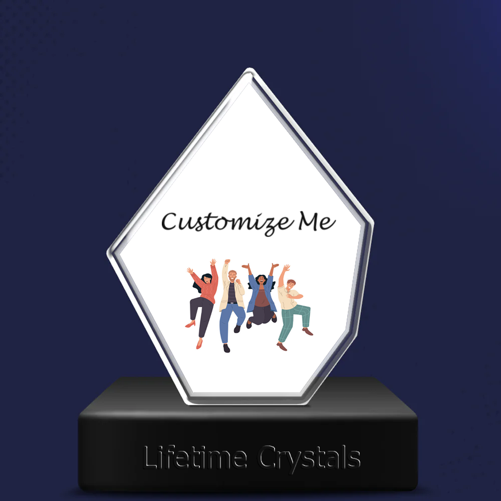 Medium Prestige 3D Crystal