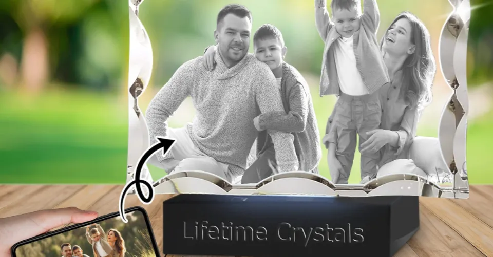 best fathers day gift 3D Crystal Engravings