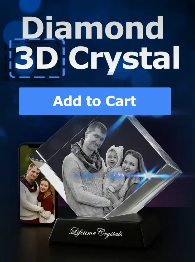 diamond 3d crystals collection