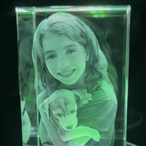 Turn a Precious Photo into a 3D Crystal Memory